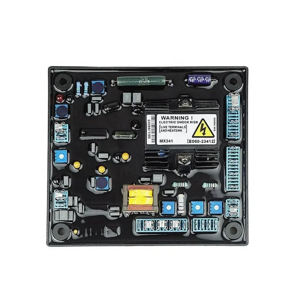 MX341 AVR Automatic Voltage Regulator 100kva 150kva Power Electricity Stabilizer Adjustor for Red Soft Rubber Magnet Generator