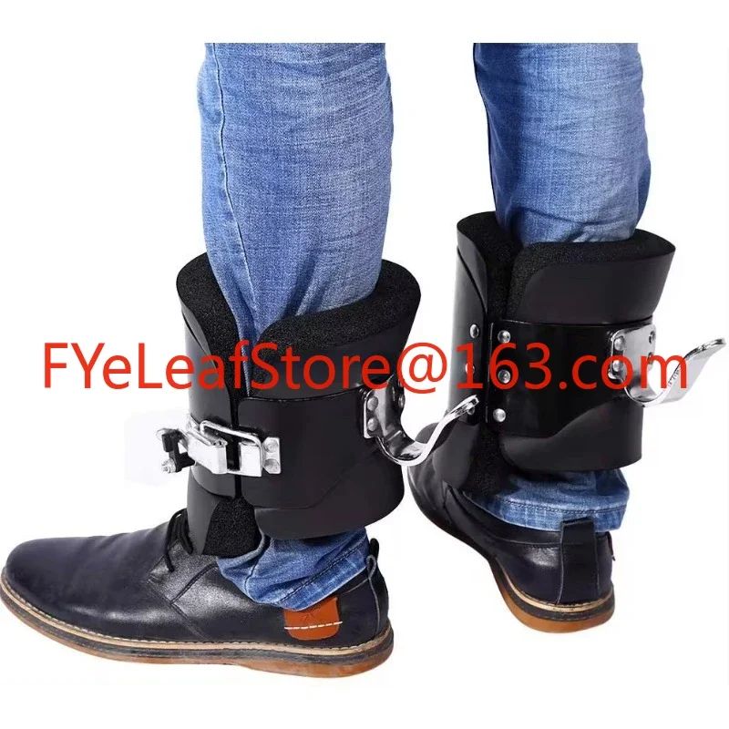 Hanging Pull Boots Anti-Gravity Inverted Hanging Boots Fitness Hanging Spine Posture Safety Lock Buckle Shoe Cover.