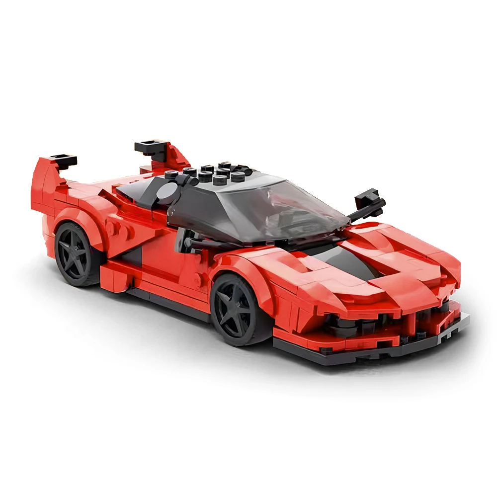 329PCS MOC Speed Champion Famous Sports Car City Car Assembly Model Toy Technology Racing Building Blocks DIY Children’s Gift