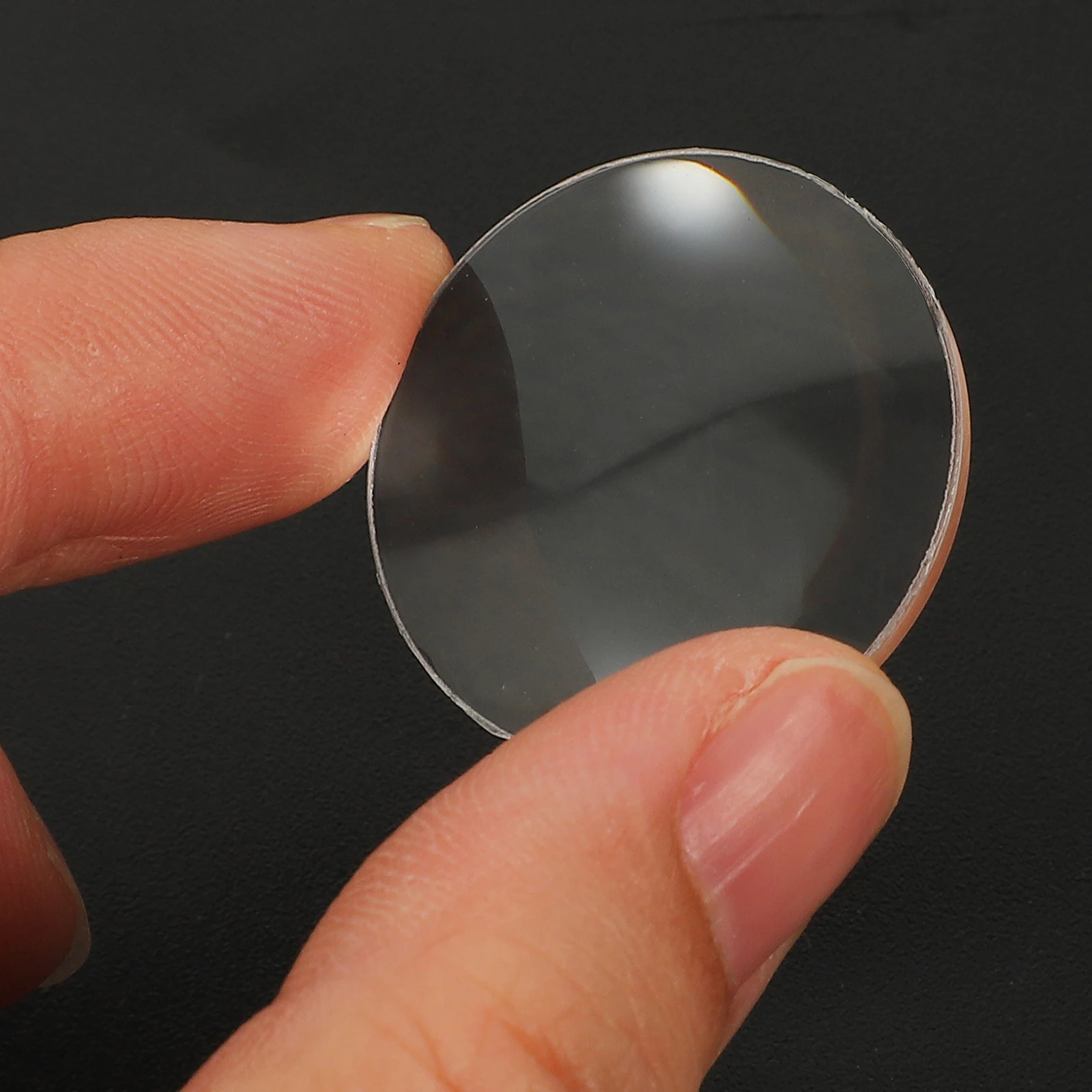 

60Pcs Double Convex Lens Transparent Optical Lens Set for Physics Experiments Teaching Tools