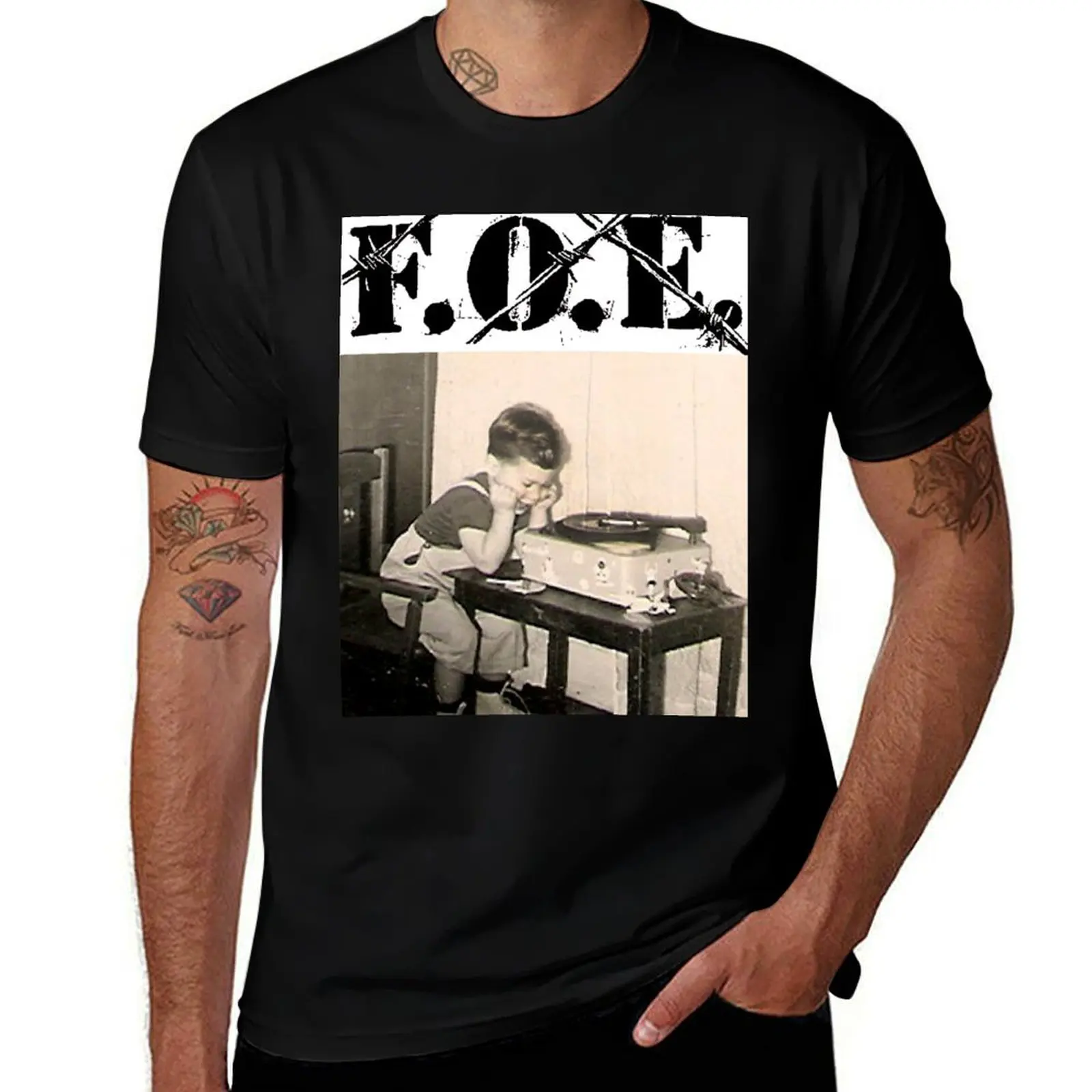 

Foe - Little Boy T-Shirt funny t shirts man man t shirt graphic T-Shirt