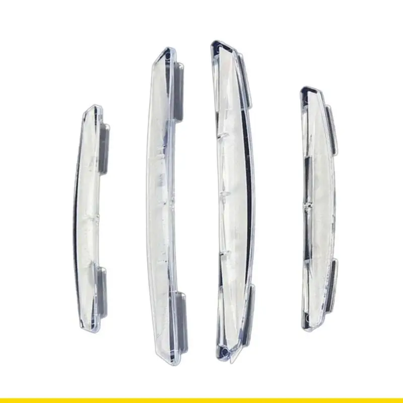 SZCH 4pcs/set Car Door Guard Scratch Protector Not Collision Rubber Strips Car Door Protective Strips Simple Install