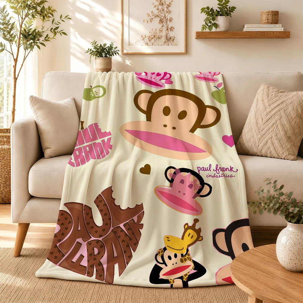 Brand P-Paul Fashion F-Frank-S Blanket Cozy Warm Comfortable Soft Throw All Season Use Suitable For Couch Office Bedroom Gifts