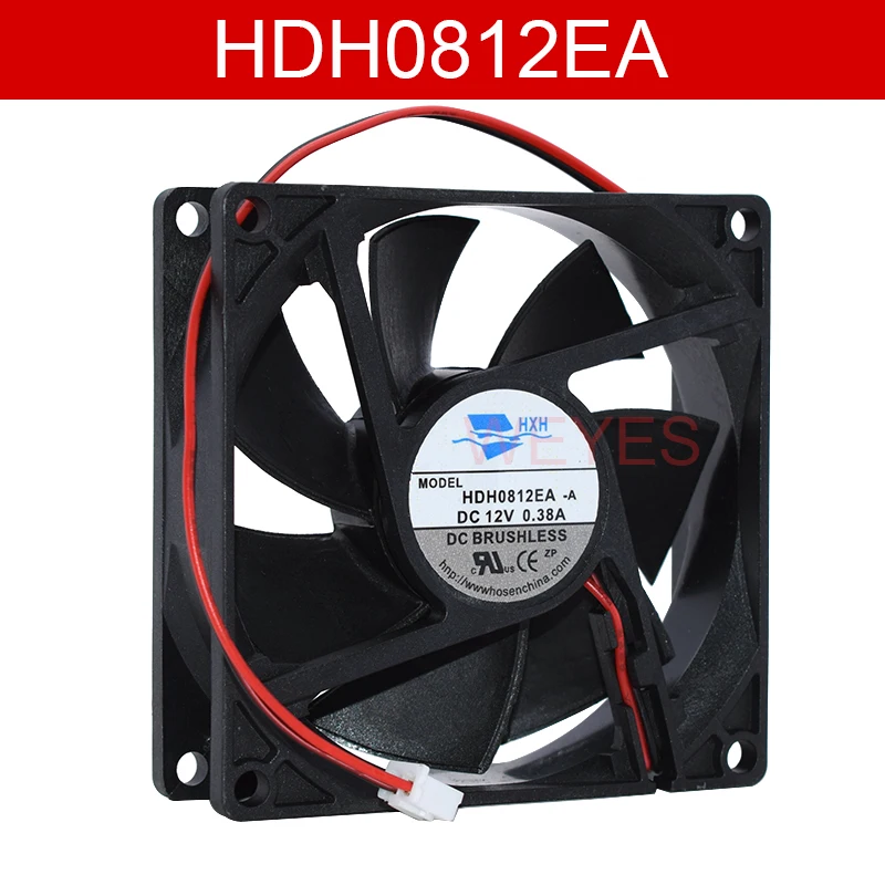 Original For  HDH0812EA -A 12V 0.38A 8025 large air volume fan 8CM