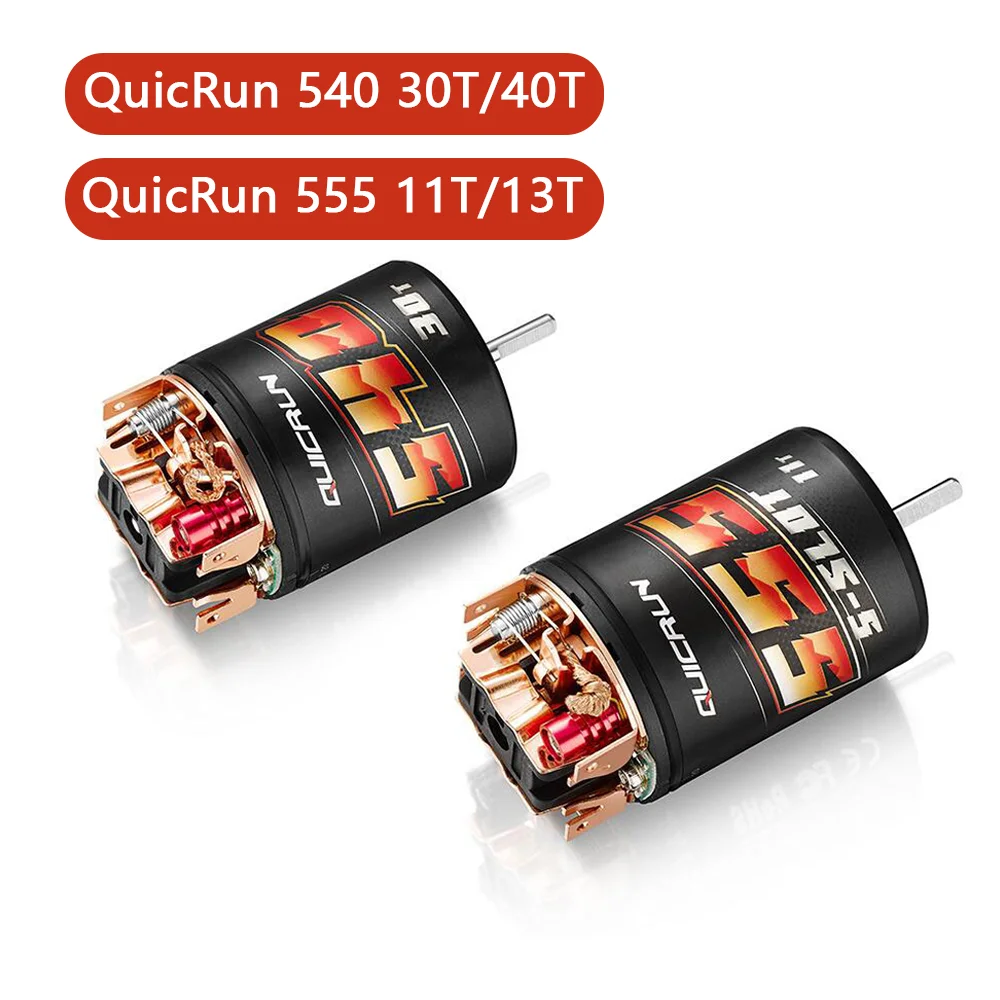 

Новинка, ЩЕТОЧНЫЕ двигатели HOBBYWING quirun 540, 30T, 40T, 555, 11T, 13T для моделей автомобилей на радиоуправлении 1/10, багги-машинки на гусеничном ходу