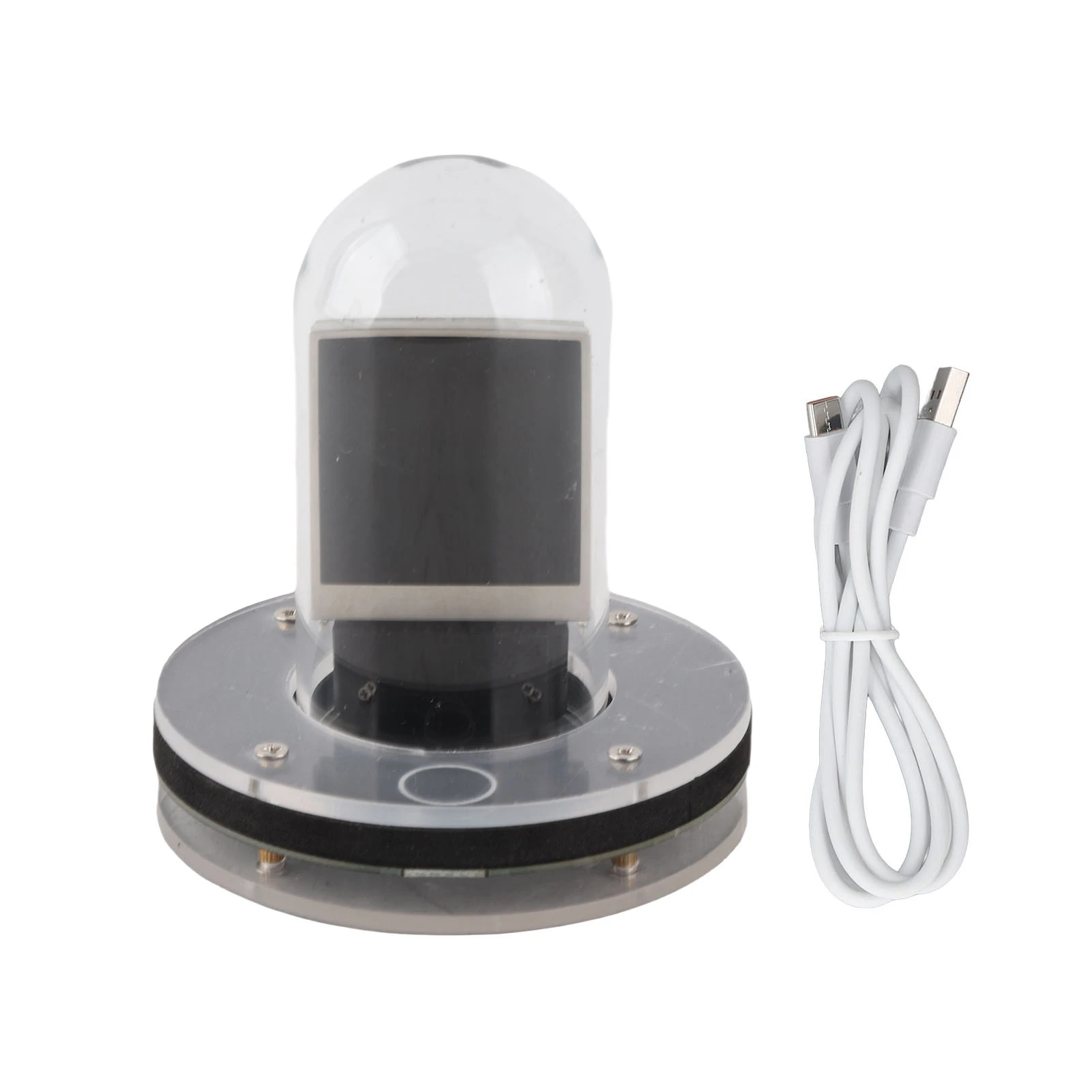 

Nixie Tube Clock WiFi RGB LCD Screen Weather Display 12 24 Hour Electronic Tube Clock WiFi RGB Digital Clock