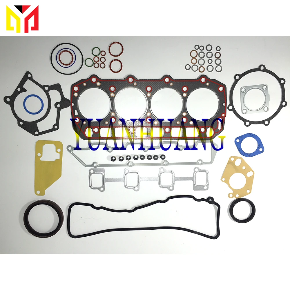 4TNE94 Engine Rebuild Kit Overhual Repair Gasket Set With Valve For Yanmar & John Deer Tractor Liner Piston Ring Bearing