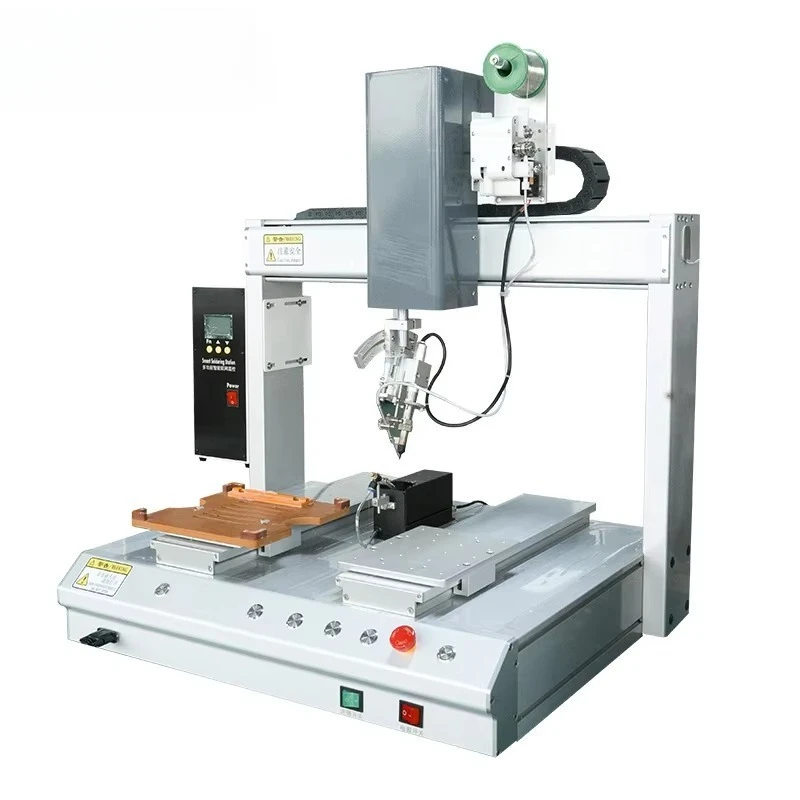 

High Quality Automatic Pcb Soldering Machine Desktop 4 Axis Tin Solder Machine Desktop Soldering System for Pcb