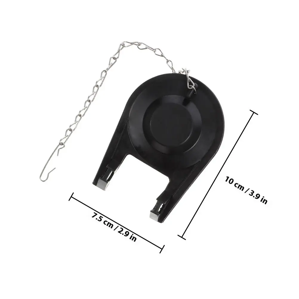4Pcs Universal Rubber Toilet Flapper Replacement Kit American Style Leak Proof Valve for Toilet Tank Repair Maintenance Water