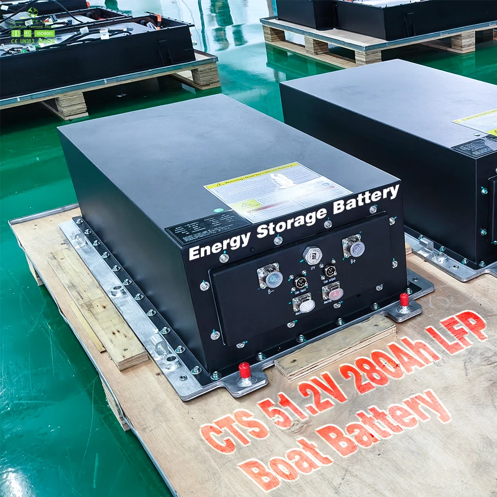 High Performance Electric Boat Battery Liquid Cooling and Heating Function batteries 51.2V 102.4V 153.6V 15kWh 20kWh 40kWh