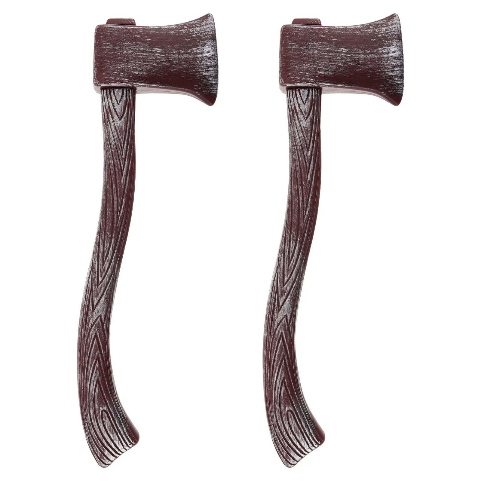 

2Pcs Pirate Axe Prop Plastic Realistic Fake Axes Halloween Cosplay Party Stage Performance Supplies Pirate Party Supplies