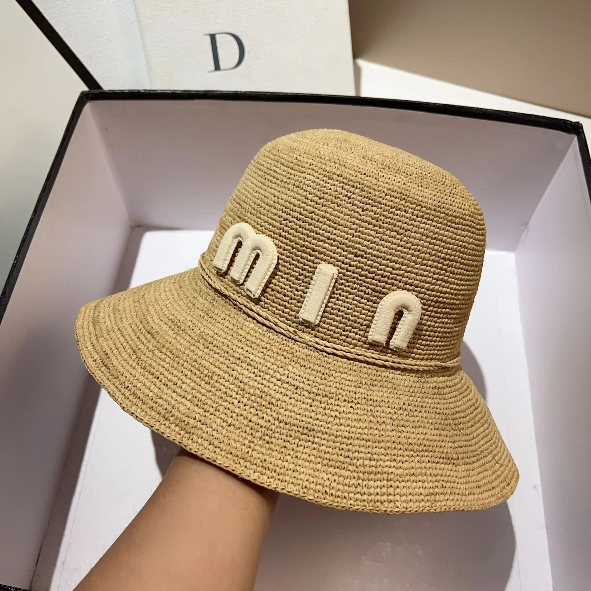 

Вязаная крючком шляпа от солнца ручной работы с широкими полями, соломенная богемная гибкая пляжная шляпа, складная компактная женская летняя каникулы