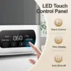 4-in-1 哺乳瓶滅菌器 & 乾燥機 |   LED タッチコントロールと自動シャットオフ機能を備えたスチーム消毒剤 - すべてのボトルにユニバーサル 3