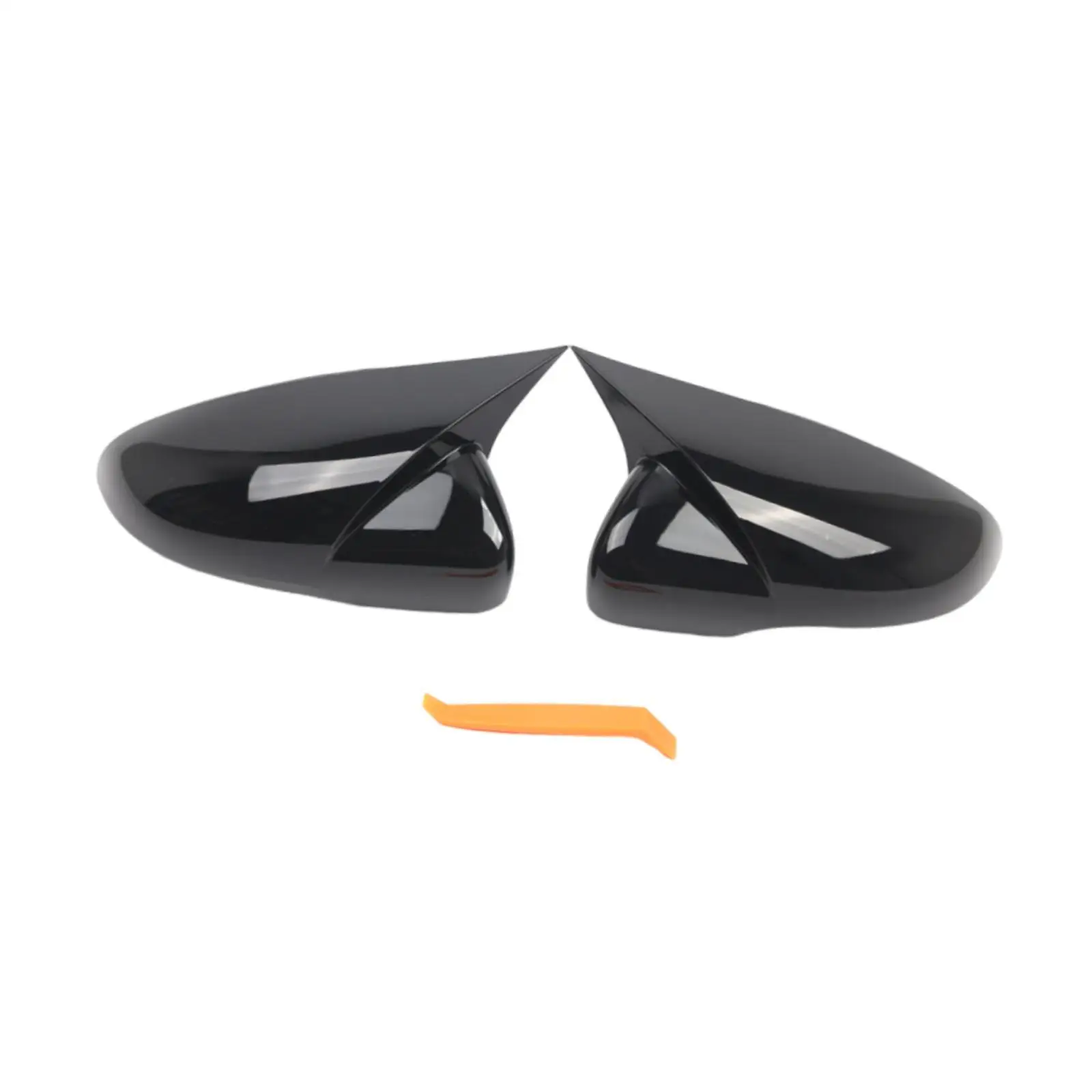 

2x Door Mirror Cover Caps 5K0857537 5K0857538 Trucks Assembly Car Side Door Wing Mirror Covers for Volkswagen Golf MK6 Hatchback