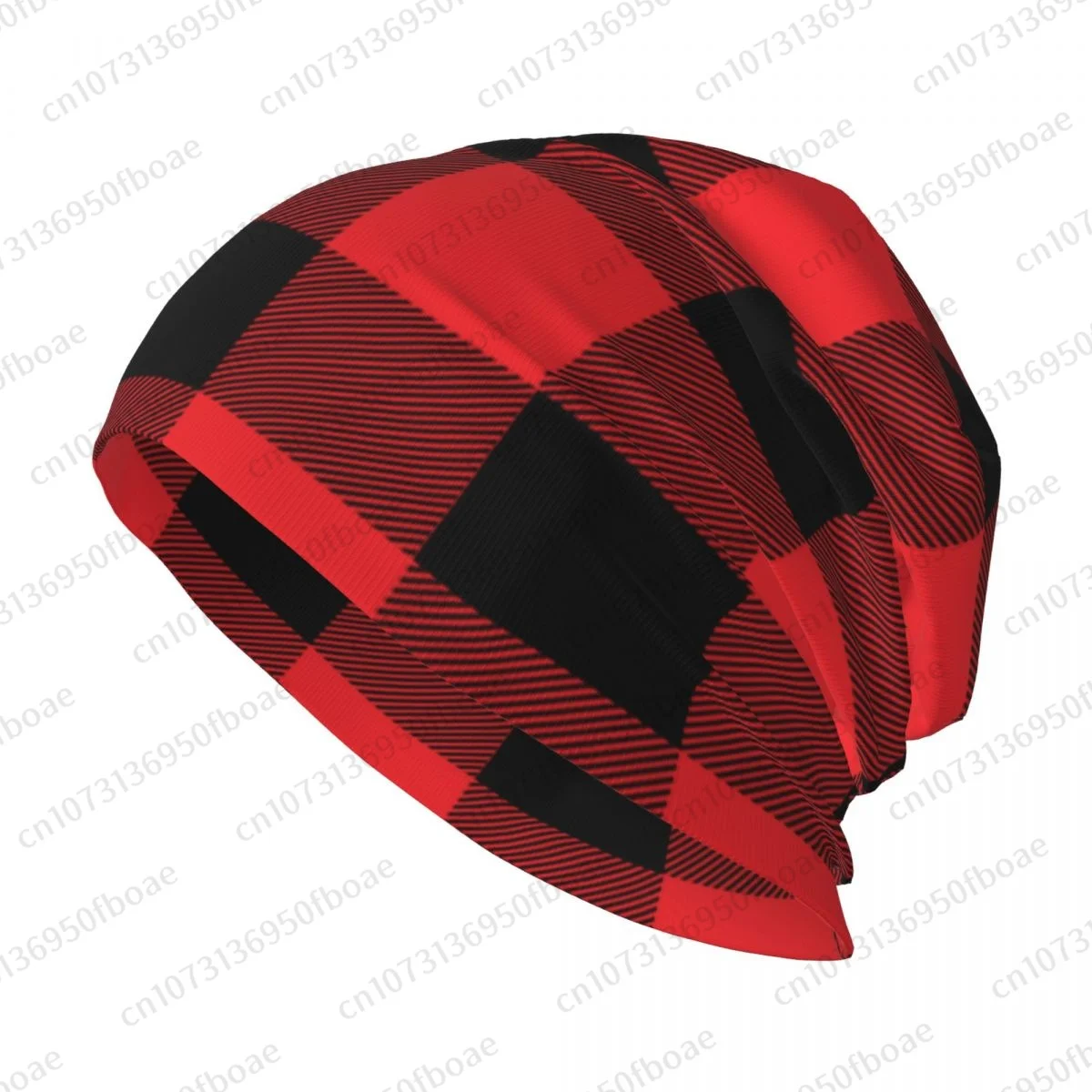 Scottish PLAID ROYAL STEWART TARTAN Beanies Cap Unisex Soft Thin Knitted Outdoor Knit Bonnet