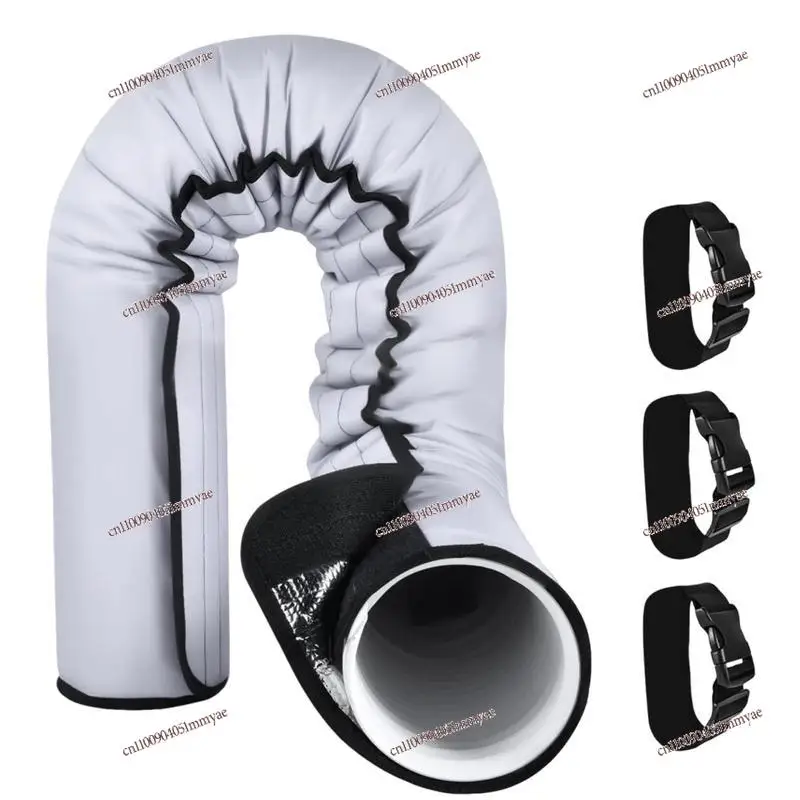 

AC Insulated Hose Cover Wrap Reusable Insulated Hoses Duct Vent Cover Protective Air Conditioner Parts