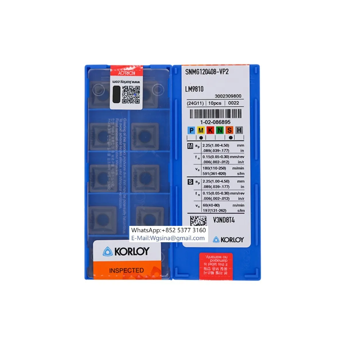 KORLOY 100% Original SNMG SNMG15 SNMG150612 GR NC3030 Medium Roughing Carbide Turning Inserts Roughing Carbide Turning Tool