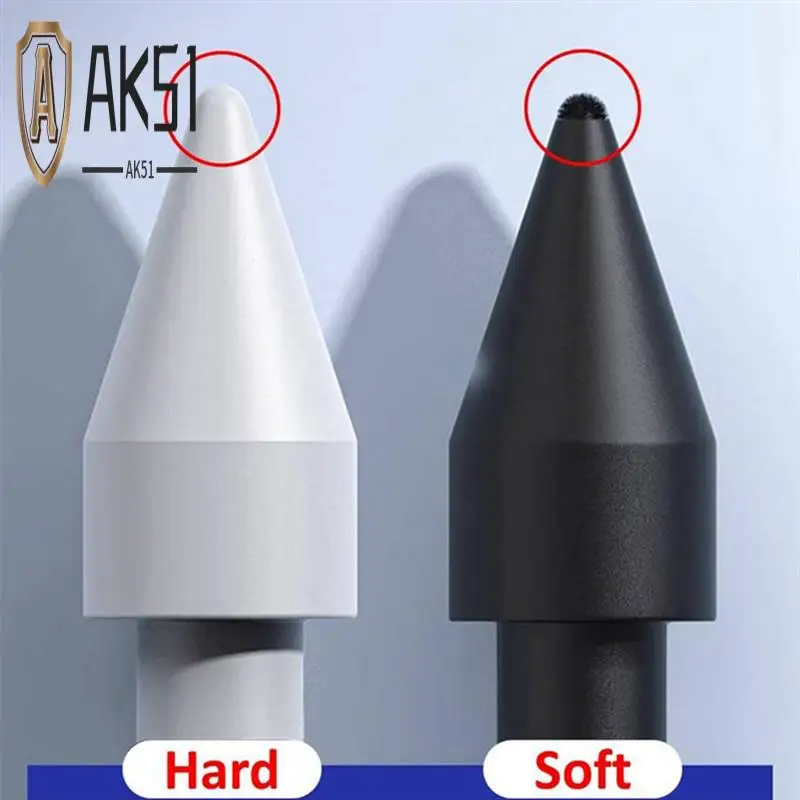 

AK51-For S6 Stylus Nib Felt Refill N10 N20 Series Multifunction Soft Tip 5 Nibs 1 Clip White