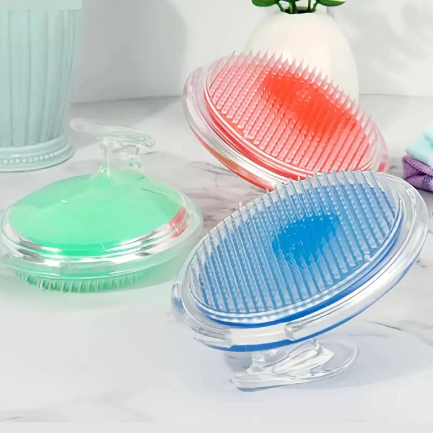 Scrubber per il corpo delicato ed efficace per la depilazione incarnita-ideale per viso, linea Bikini, gambe e braccia-strumento per il massaggio della Fascia