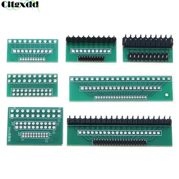 1 adet 10/20 Pin tek çift sıra PCB adaptör panosu 1.27mm 2.0mm 2.54mm Pitch karşılıklı dönüşüm 10P/20P Test kurulu bağlayıcı