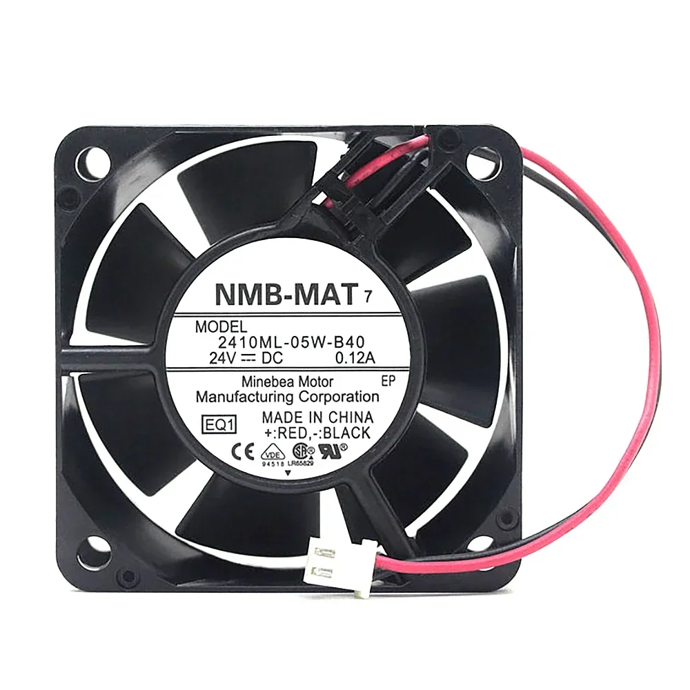 Original 2410ML-05W-B49/B40 6025 60*60*25mm DC24V inverter double ball axial cooling fan