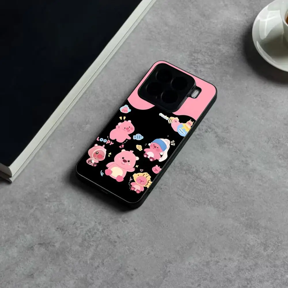 Phone Cases Loopy - ピンク B-ビーバー ループイズ電話ケース Xiaomi 15 14