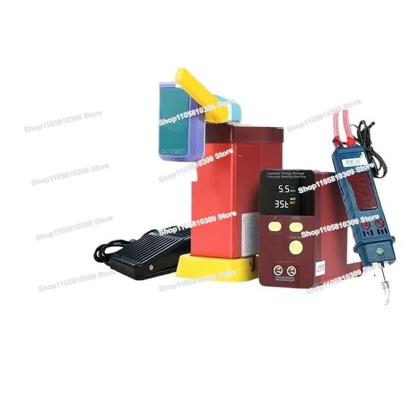 Lithium Battery Spot Welding Machine Capacitor Energy Storage, Household DIY Small Handheld Electric Spot Welding Pen