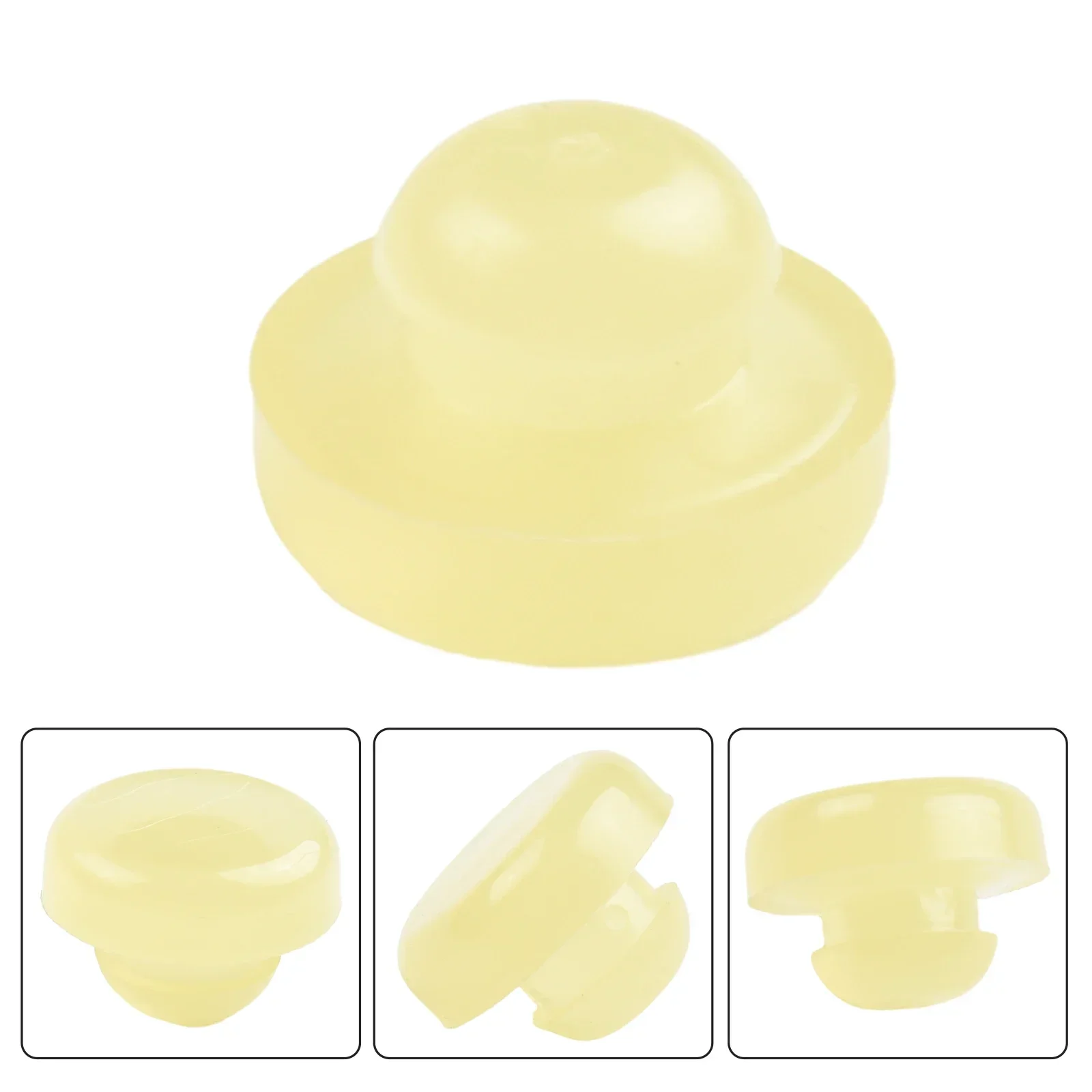 10Pcs Brake Clutch Pedal Stopper Pad 46584-S0100 Yellow For Nissan