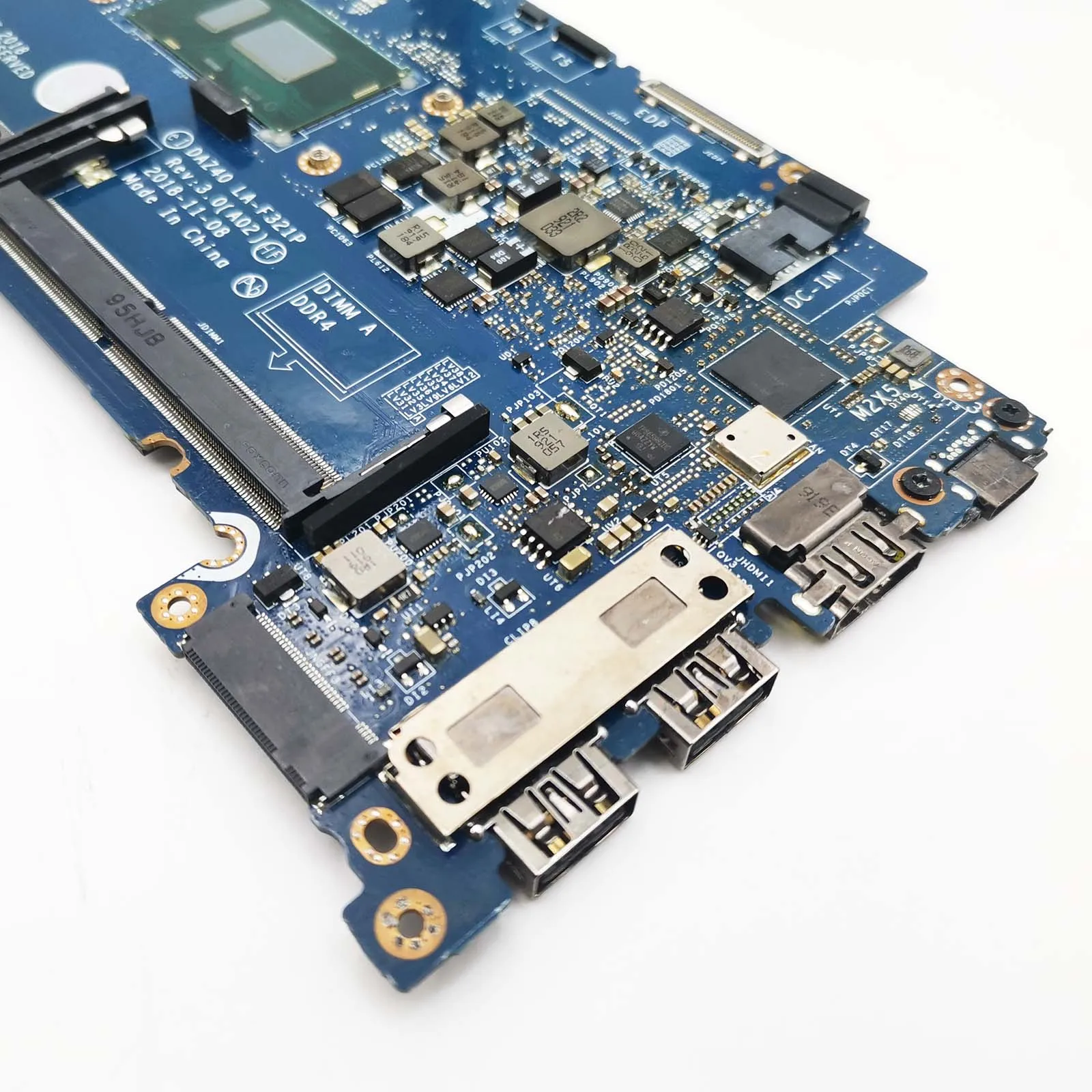 LA-F322P اللوحة الأم للكمبيوتر المحمول Dell Latitude 7490 E7490 LA-F321P 0R462V 0NFCCJ 0PP44F DAZ40 اللوحة الرئيسية i3 i5 i7 7th/8th CPU