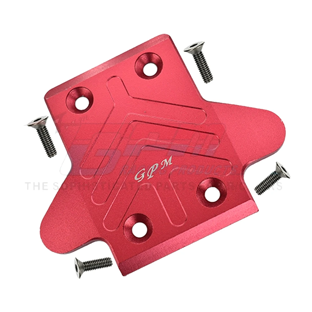 GPM pour ARRMA 1/8 Kraton notoire Senton Outcast V4 6S BLX RC voiture métal aluminium châssis avant armure inférieure plaque de Protection