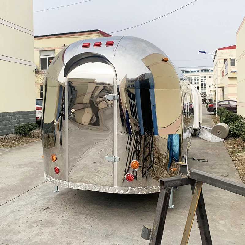 รถขายอาหารเคลื่อนที่สแตนเลส รถขายฮอทดอก รถขายกาแฟ รถขายไอศกรีม รถขายอาหารเร็ว