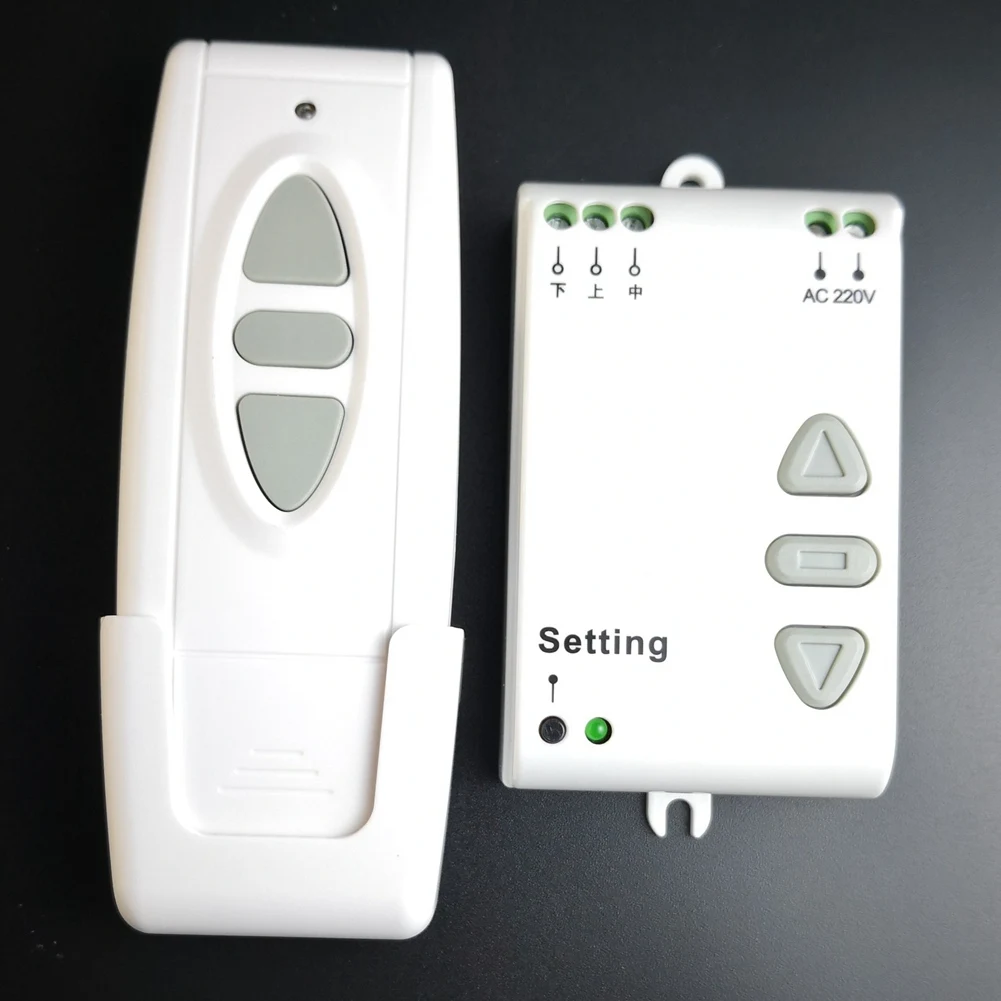 AS95-AC220V Motor Remote Spare Parts Switch Controller Projection Screen Motor Wireless Switch 433Mhz UP Down Stop Forwards Reve