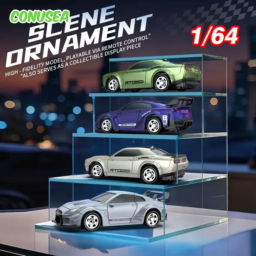 

Масштаб 1/64 Мини-настольный автомобиль Rc Drift Cars Автомобиль с дистанционным управлением Трюк Высокоскоростные гоночные машины Модель игрушки для мальчиков Дети Дети