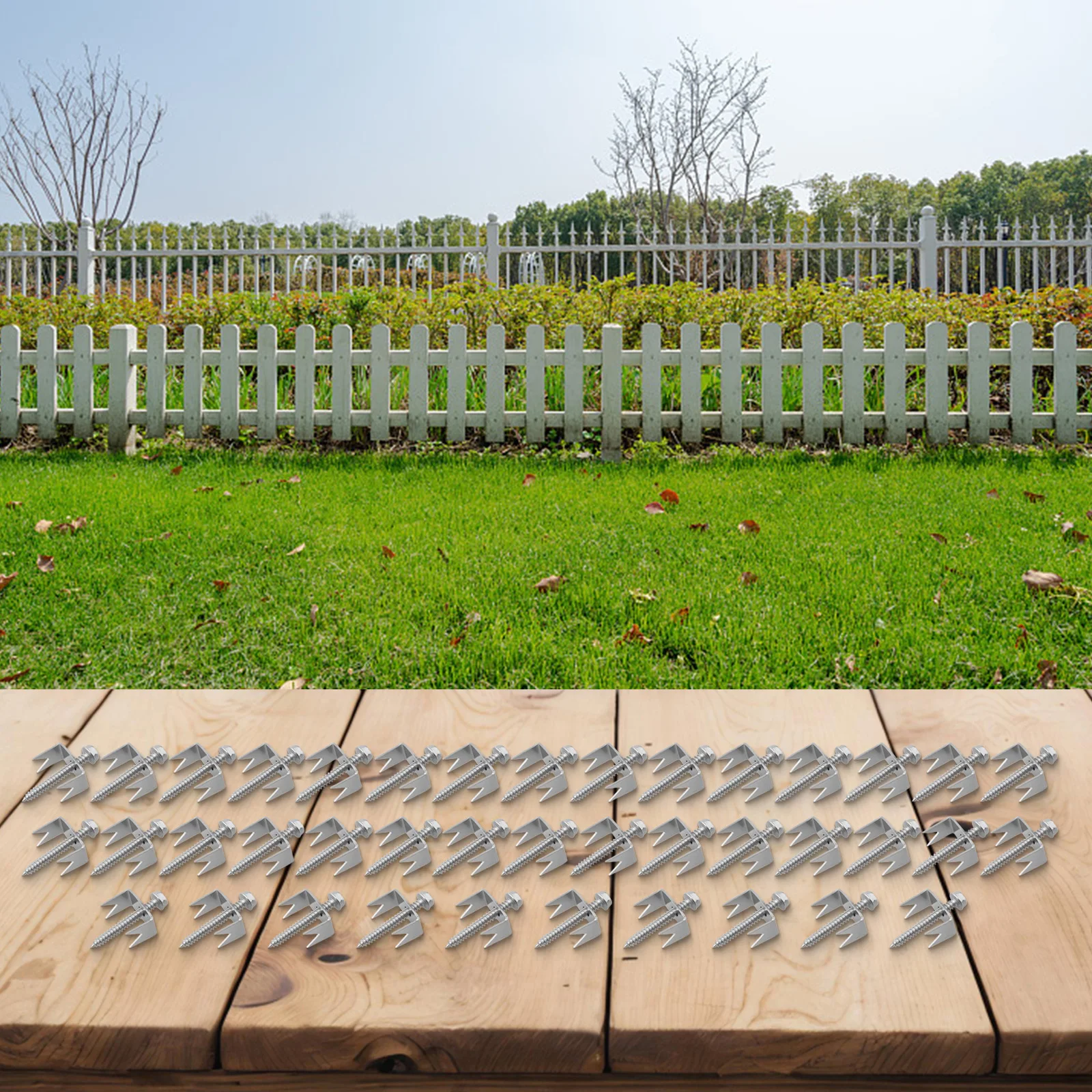 Fencing Support Staples Fencing Fasteners For Property Protection No Pre-drilling Required Wire Fence Staples For Gardening