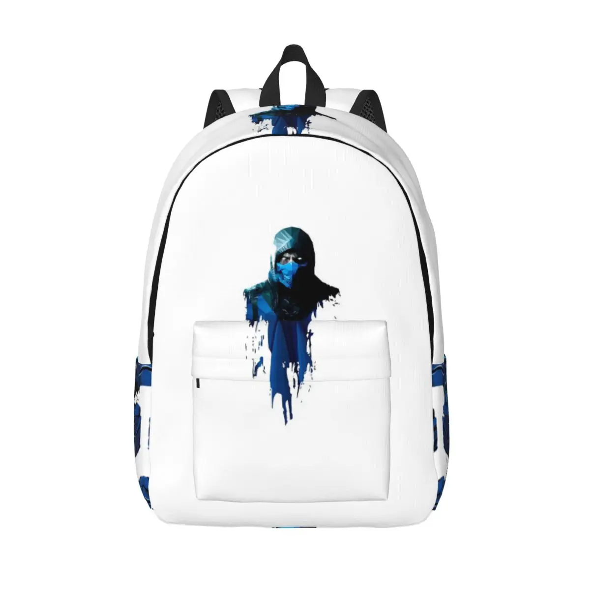 

Mortal Kombat Sub-Zero Student Backpack School Bag Hiking Travel Daypack for Men Women Bookbag Shoulder Bags