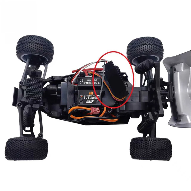 نظام الإضاءة الأمامية والخلفية المصباح الخلفي لشاحنة Losi 1/28 Micro-T 2S 2WD RTR Stadium RC