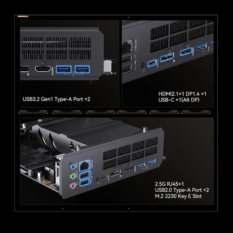 POPULAR Motherboard BD795i SE ITX NAS Motherboard, 9 7945HX, 16 C/32 T,PCIe 5.0 x16 Slot, PCIe4.0 M.2 Sup