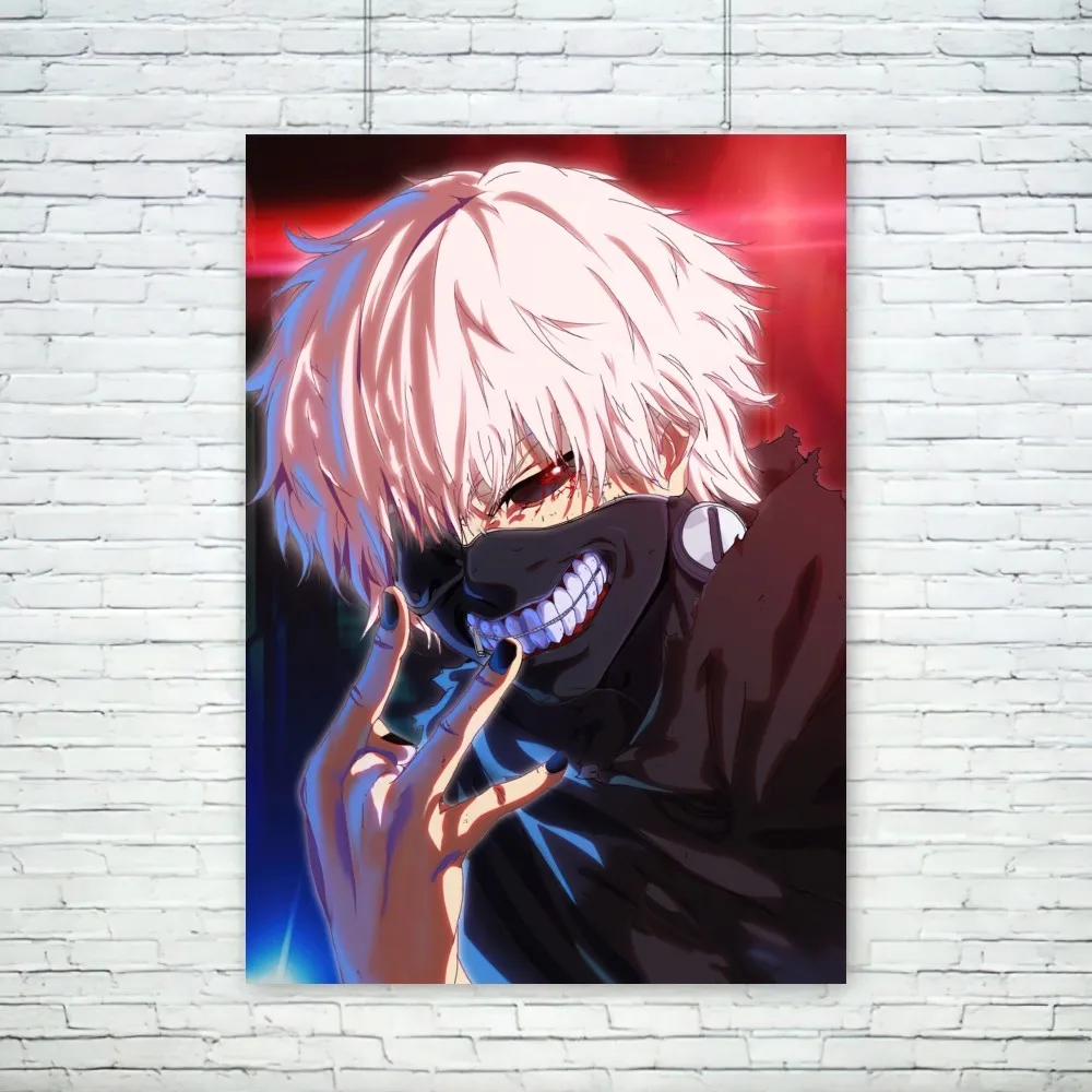 Bilibili Tokyo Ghoul Anime Poster Wall Pictures For Living Room Fall Decor