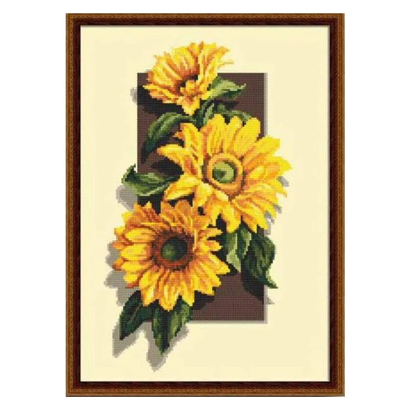 

Набор для вышивки крестиком Sunflower 3D 28ct, 18ct, 14ct и 11ct можно выбрать в качестве напечатанных тканевых пакетов для ручной вышивки.