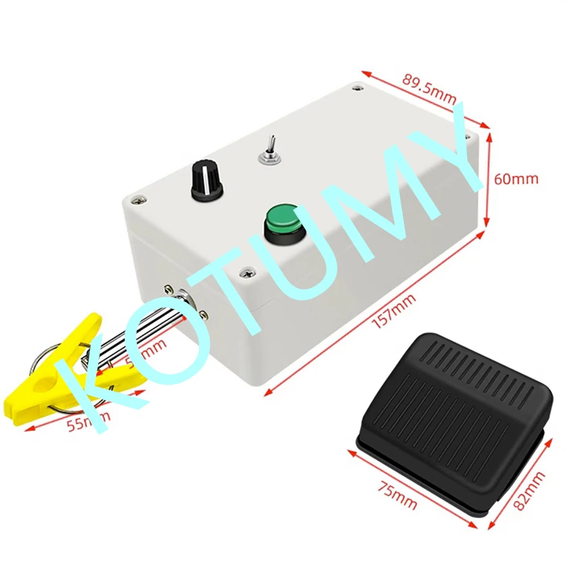 2017A/B 2018B Clip/Hook Style 200-4000r/min Adjustable Speed Small Electric Twisting Machine Winding Machine Hand Tools