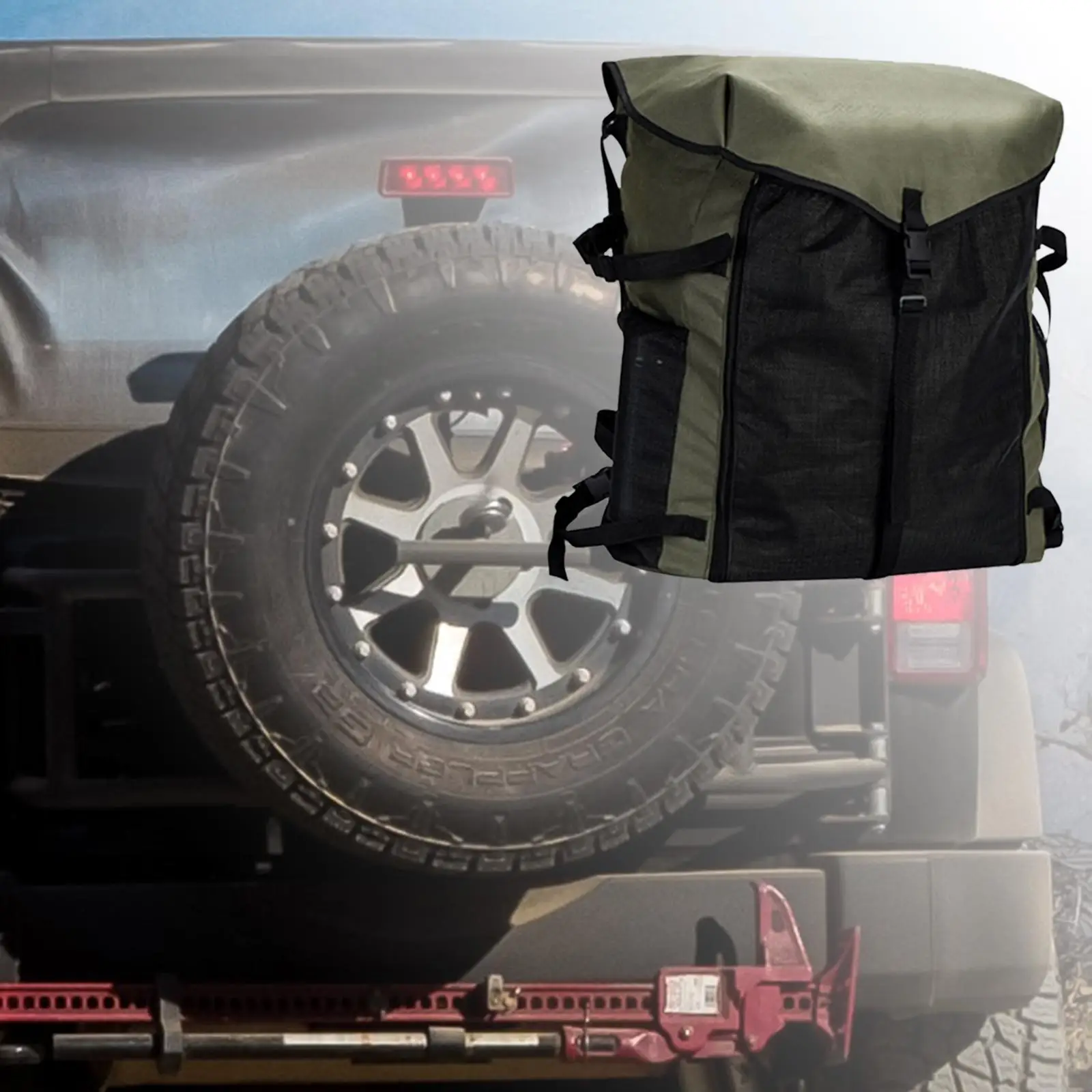 Oxford Cloth Truck Organizer Cargo Storage Camping Gear for Trucks Large