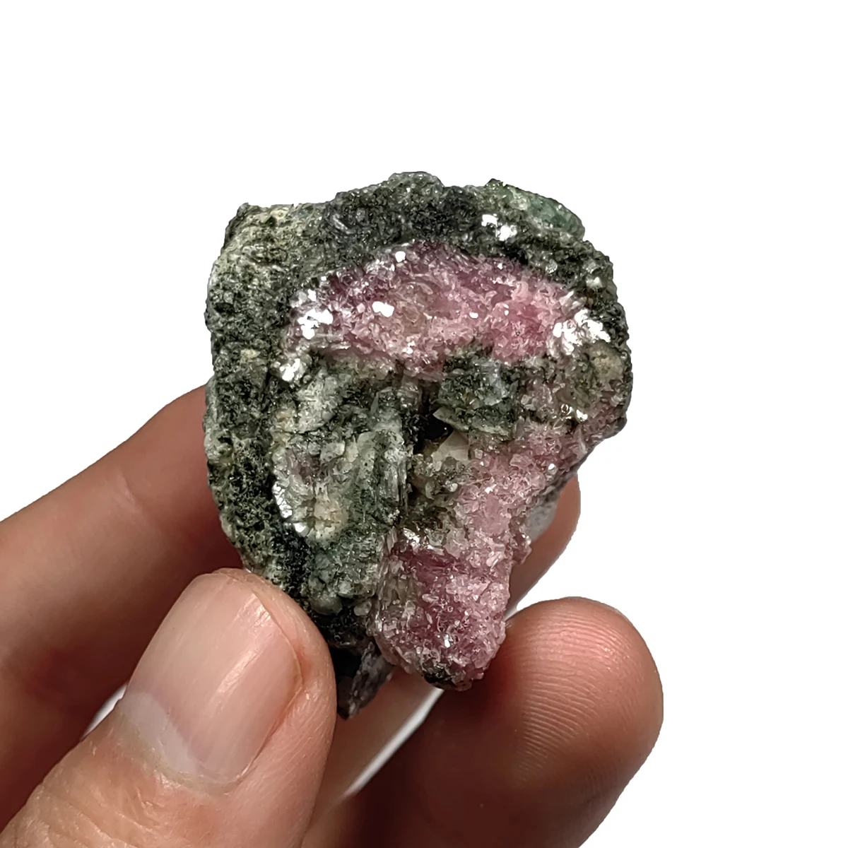 

C5-5A Natural lepidolite Tourmaline Specimen Teaching Specimen