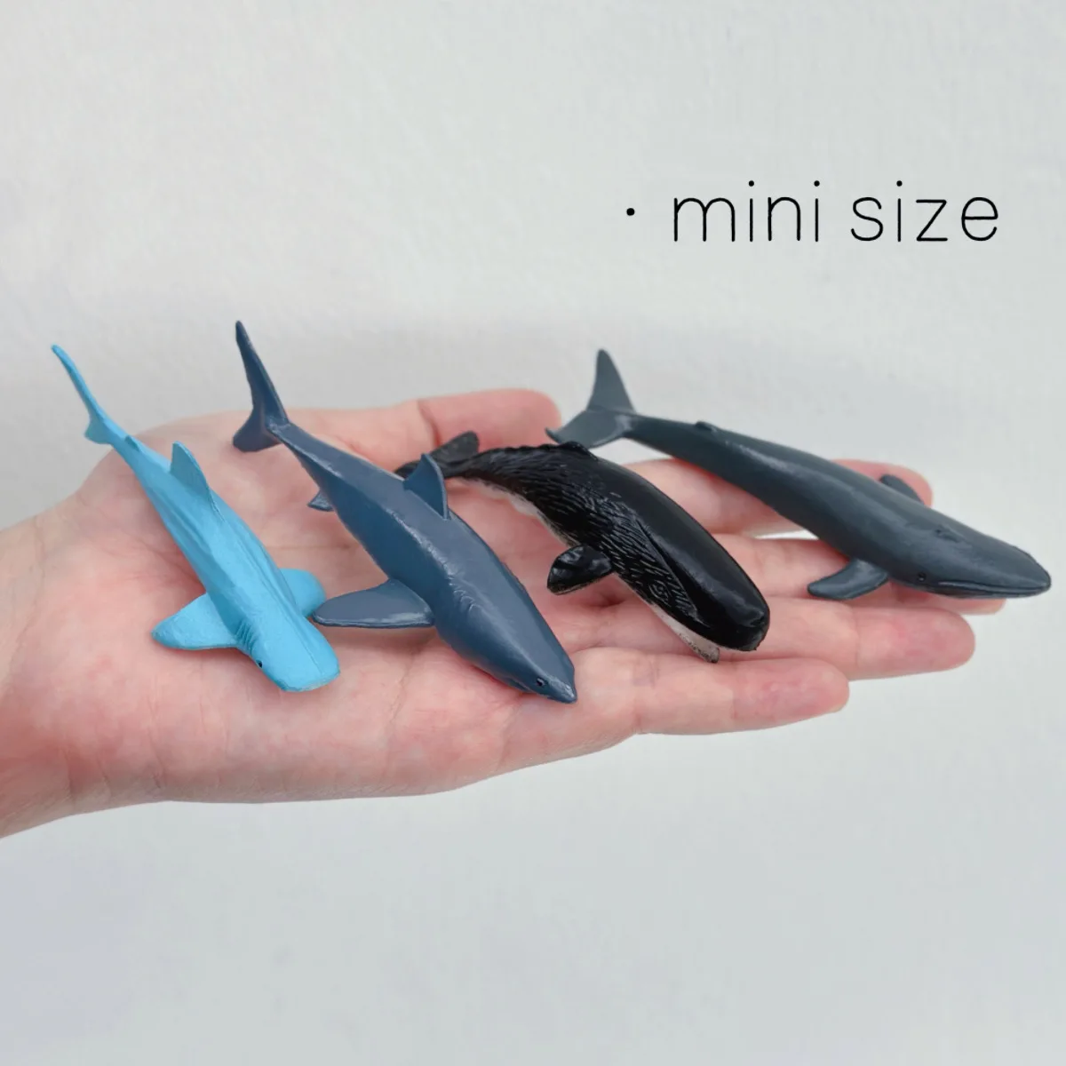 Mini animale marino, mini squali, balene, delfini e altri animali marini, ritorno a scuola/compleanno/Pasqua/Capodanno/Halloween