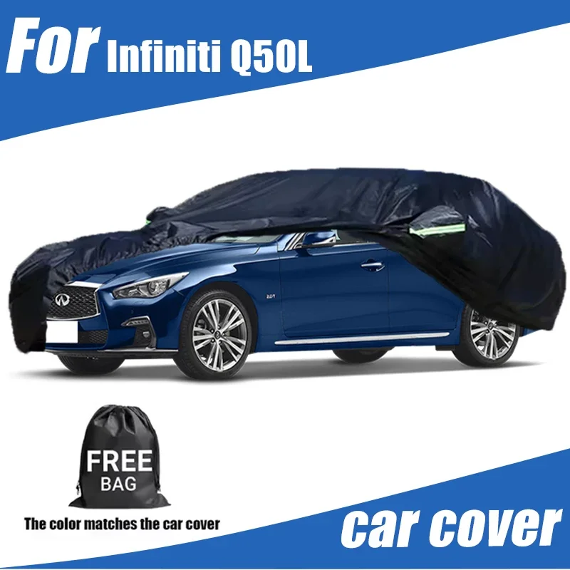 

For Infiniti Q50L Car Cover Waterproof Dustproof UV Proof Snowproof Scratch Resistant Protection Car Accessories