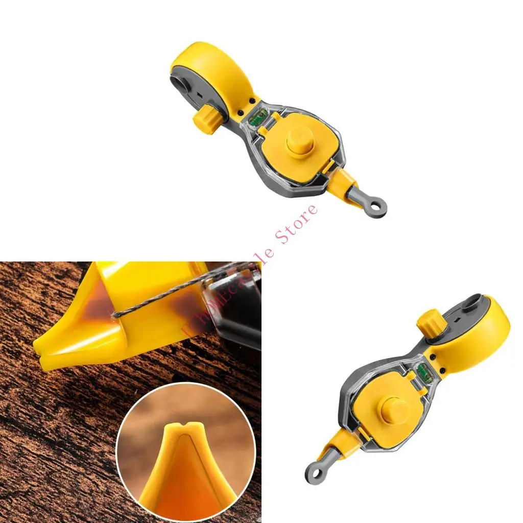 63HF Multipurpose Line Chalk Reel Tool Transportable Break Line Perfect for Accurate Marking on Concrete and Tiles