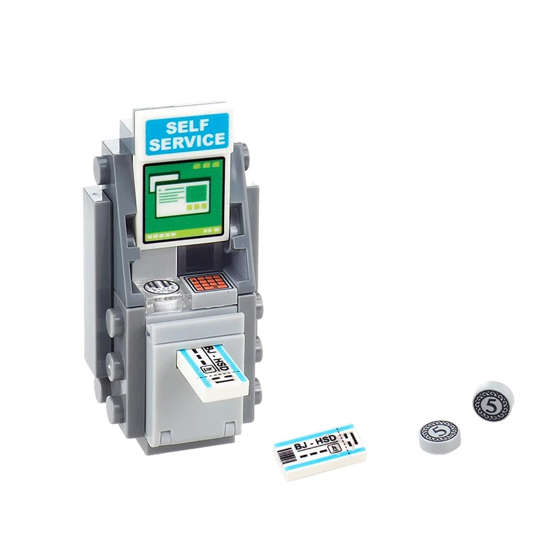 Moc City elektronische Geräte Bausteine Spiele konsole Computer Mini-TV-Handys Rekorder Laptop Jukebox Ziegel Spielzeug