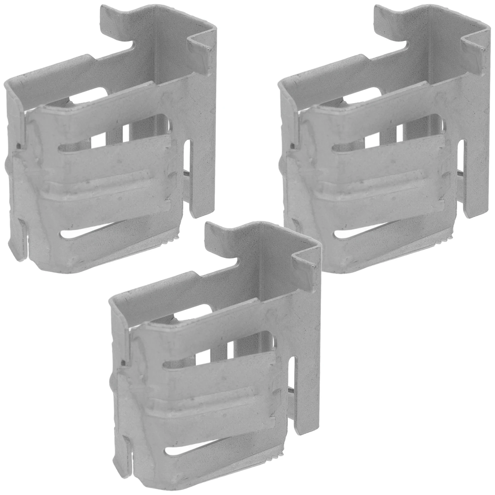 

3Pcs Metal Solar Panel Holder Clamp Quick Installation Household Rack Clip Stainless Steel Fixed Bracket Clip Outdoor Solar