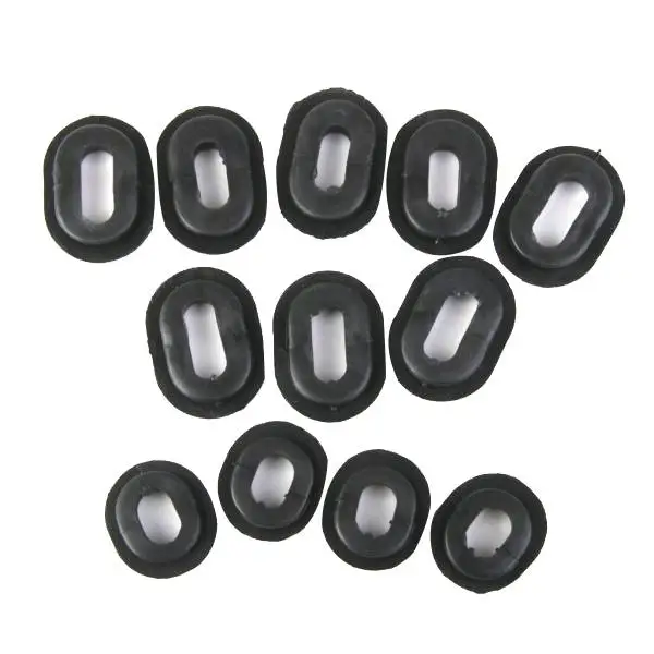 Rubber Oval Motorcycle Grommets Side Cover Intake System Acc for Fairing Motorcycle CG125
