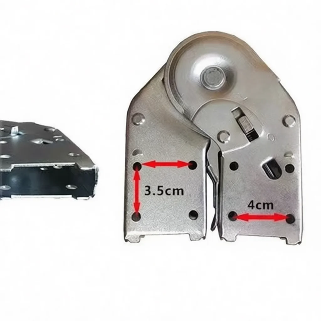 Sturdy Ladder Joint Hinge Replacement Aluminum Alloy Parts Carbon Steel Connector For Folding Step Staircase Repairing