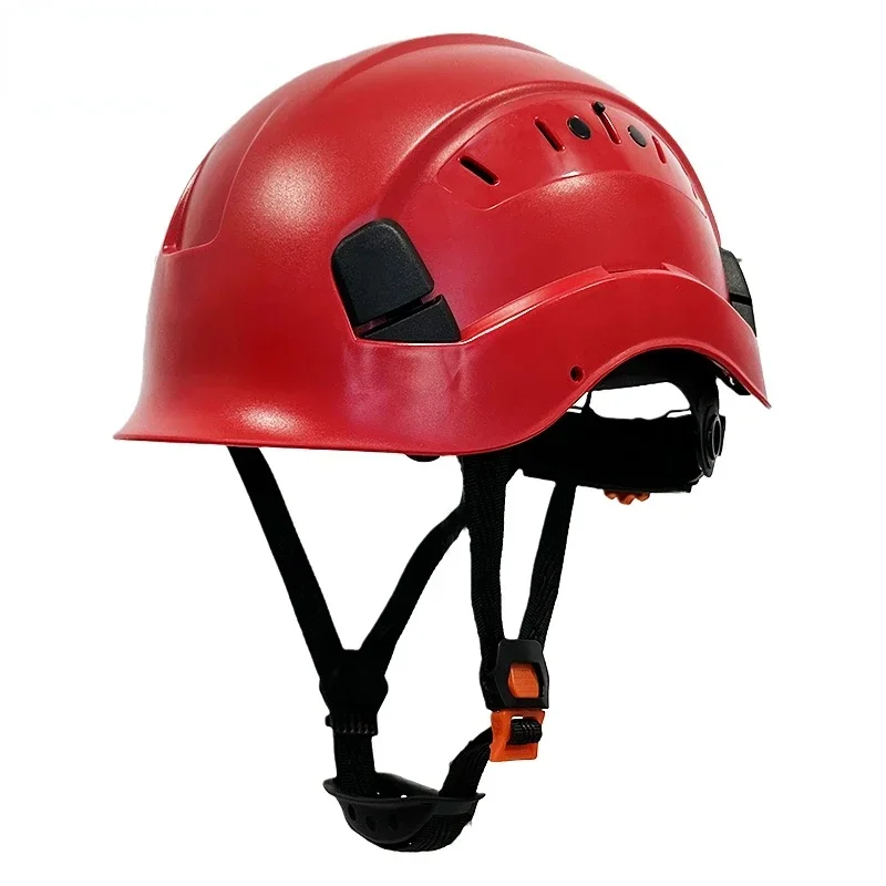 Safety Hard Hat with Clear Visor High Quality ABS Work Protective Helmet with Goggles Outdoor Riding Climing Rescue